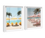 Casadonna beach umbrella 2 piece set wall art